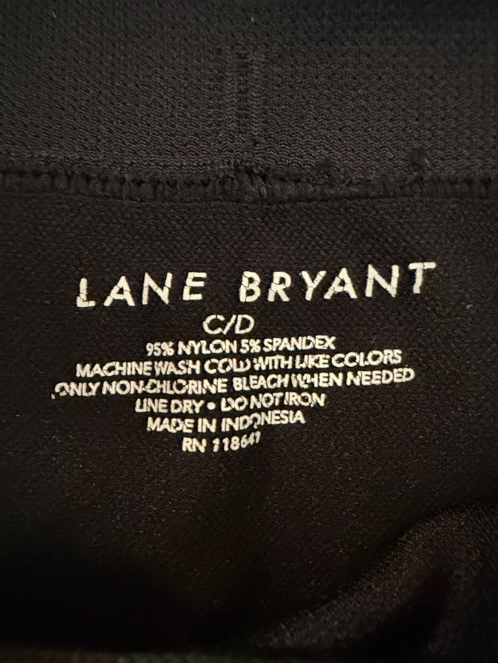 Lane Bryant Ultra High-Waist Shaping Leggings (C/D) Seamless Minimalist - Picture 2 of 7